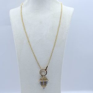 Serenay Gold Dorika Kolye